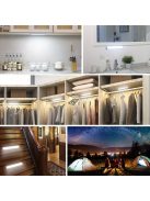 Újratölthető vezeték nélküli mozgásérzékelős LED fénycsík