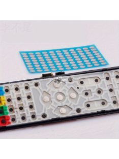   Távirányító gombokhoz használható vezetőképes szalagfoltok