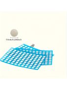 Távirányító gombokhoz használható vezetőképes szalagfoltok