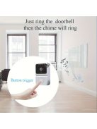 Intelligens WiFi Ajtócsengő Beépített Akkumulátorral