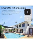 Intelligens WiFi Ajtócsengő Beépített Akkumulátorral