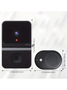 Intelligens WiFi Ajtócsengő Beépített Akkumulátorral