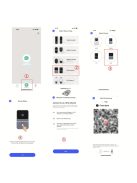 Intelligens WiFi Ajtócsengő Beépített Akkumulátorral