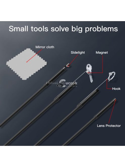 Ipari Endoszkóp Kamera Apple-hez, 5.5mm Objektív, 1080P HD Felbontás