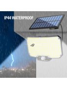 234 LED kültéri napelemes lámpa mozgásérzékelővel
