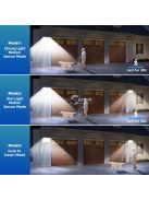 234 LED kültéri napelemes lámpa mozgásérzékelővel