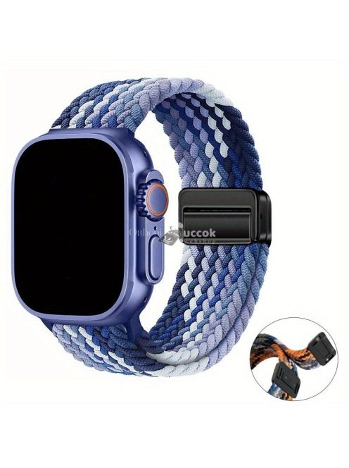 Applewatch Mágneses Pattintós Nylon Fonat
