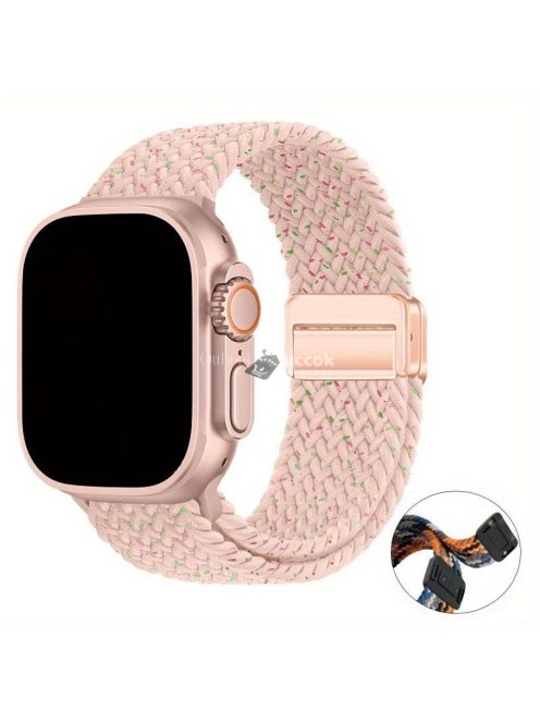 Applewatch Mágneses Pattintós Nylon Fonat