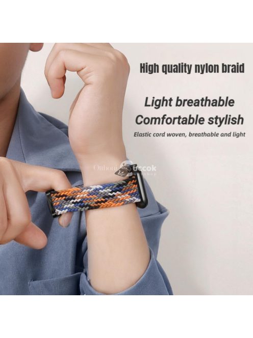 Applewatch Mágneses Pattintós Nylon Fonat