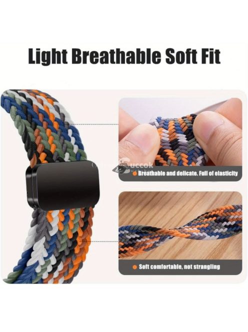 Applewatch Mágneses Pattintós Nylon Fonat