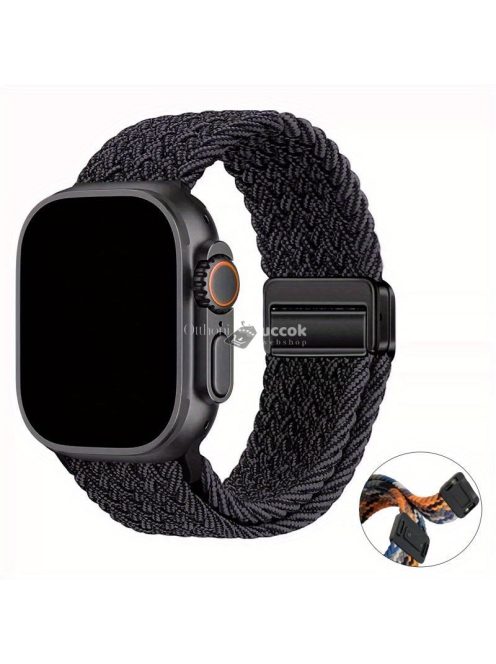 Applewatch Mágneses Pattintós Nylon Fonat