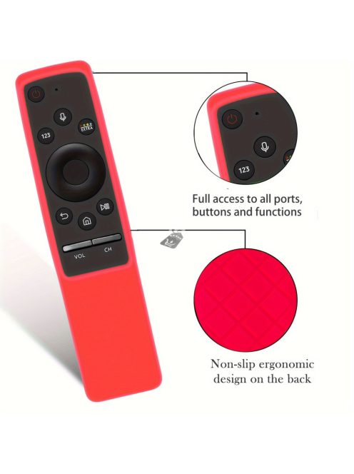 Sötétben világító szilikon védőtok Samsung Smart TV távirányítóhoz