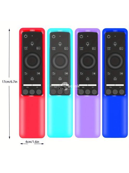 Sötétben világító szilikon védőtok Samsung Smart TV távirányítóhoz
