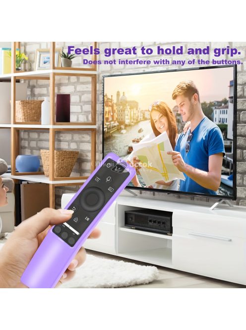 Sötétben világító szilikon védőtok Samsung Smart TV távirányítóhoz