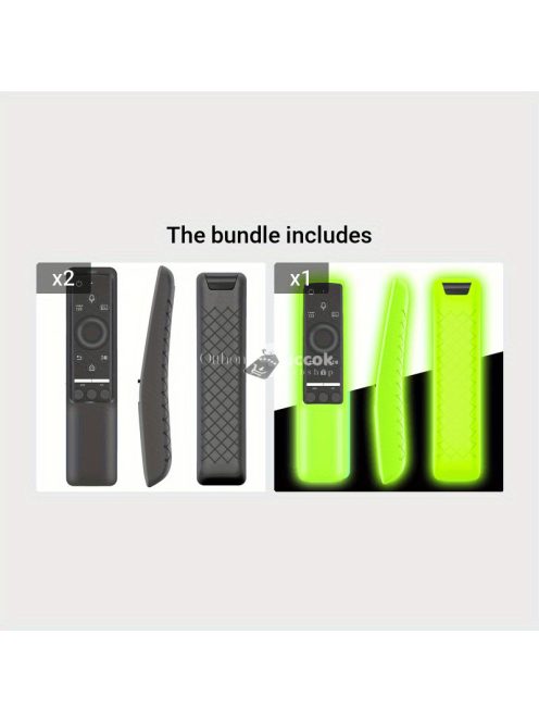 Sötétben világító szilikon védőtok Samsung Smart TV távirányítóhoz