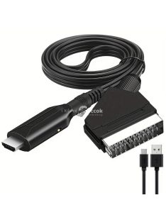 1 db 2024-es modell Scart-HDTV átalakító adapter kábel
