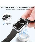 USB és TYPE-C PD Kettős Portos Mágneses Töltőkábel Apple Watch Sorozathoz