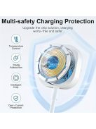 USB és TYPE-C PD Kettős Portos Mágneses Töltőkábel Apple Watch Sorozathoz