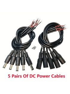 5 Pár Tápkapcsoló Csatlakozó Kábel