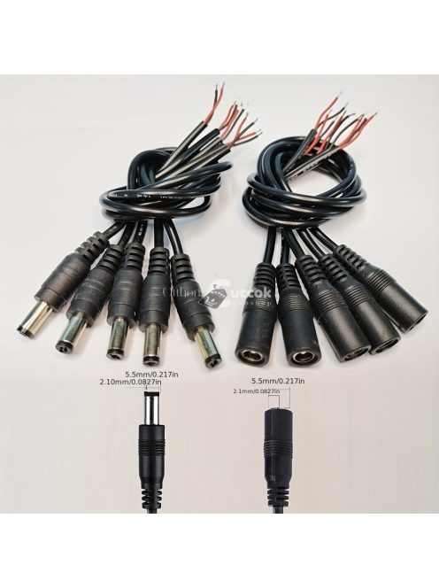 5 Pár Tápkapcsoló Csatlakozó Kábel