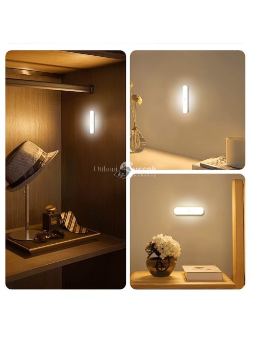 1 db intelligens mozgásérzékelős LED lámpa, állítható fényerővel