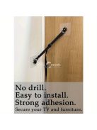 2 csomag állítható TV biztonsági heveder