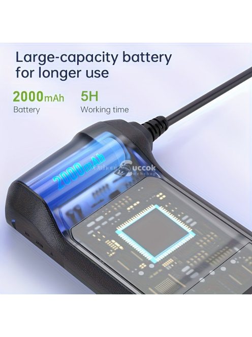 4.3 IPS LCD képernyős endoszkóp kettős 8mm-es lencsével