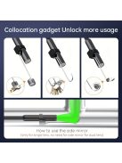 4.3 IPS LCD képernyős endoszkóp kettős 8mm-es lencsével