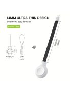 USB Type-C fonott töltőkábel és mágneses vezeték nélküli töltő, kompatibilis az Apple Watch órákhoz