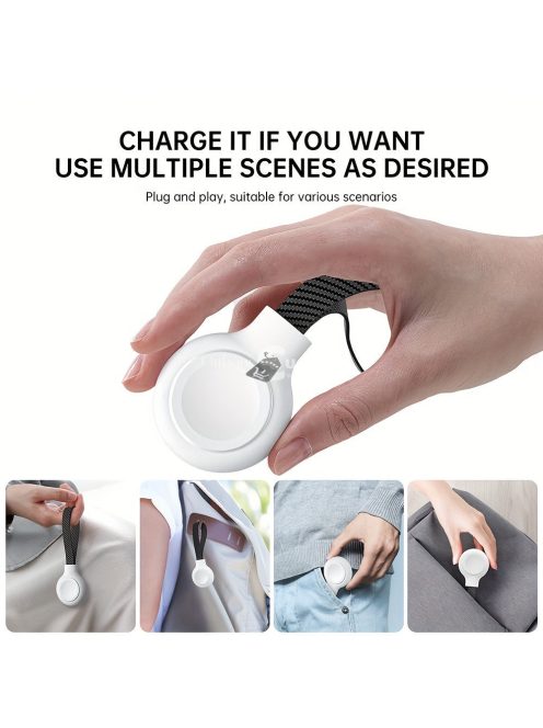 USB Type-C fonott töltőkábel és mágneses vezeték nélküli töltő, kompatibilis az Apple Watch órákhoz