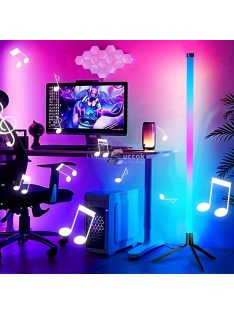 Intelligens LED padlólámpa, RGB lámpa távirányítóval