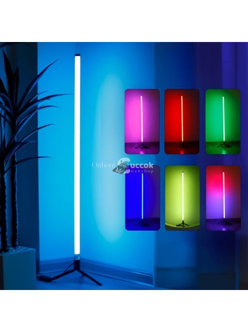 Intelligens LED padlólámpa, RGB lámpa távirányítóval