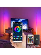 Intelligens LED padlólámpa, RGB lámpa távirányítóval
