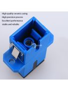 1db SC-SC Száloptikai Kapcsoló Adapter Karimával