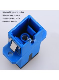 1db SC-SC Száloptikai Kapcsoló Adapter Karimával
