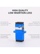 1db SC-SC Száloptikai Kapcsoló Adapter Karimával