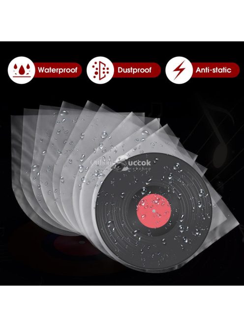 30db Antisztatikus és Porálló Vinyl Lemezborító
