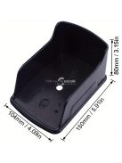 Ajtócsengő esővédő burkolat