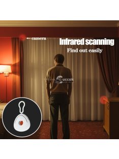   Hordozható infravörös kamera detektor kettős fény móddal
