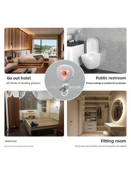 Hordozható infravörös kamera detektor kettős fény móddal