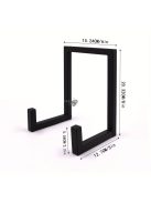 Bakelit lemez tároló polc