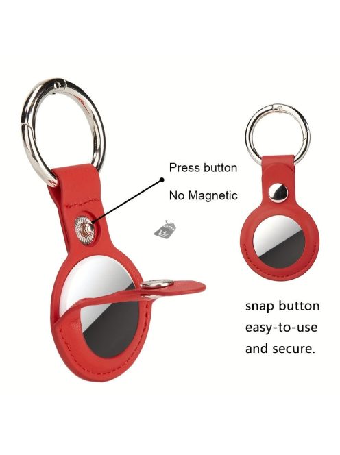 Airtag Műbőr Védőtok