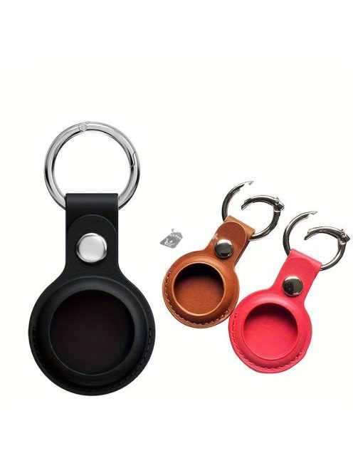 Airtag Műbőr Védőtok