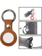 Airtag Műbőr Védőtok