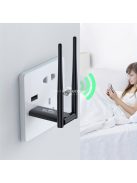 USB vezeték nélküli WiFi hatótávnövelő, 300Mbps hálózati jelerősítő