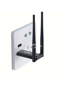   USB vezeték nélküli WiFi hatótávnövelő, 300Mbps hálózati jelerősítő