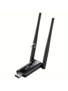 USB vezeték nélküli WiFi hatótávnövelő, 300Mbps hálózati jelerősítő