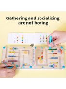 Színes Golyó kirakó gyorsasági társasjáték