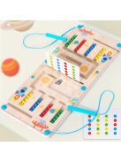 Színes Golyó kirakó gyorsasági társasjáték