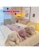 Boho stílusú, kézzel mosható, hímzett macskás hosszú párna